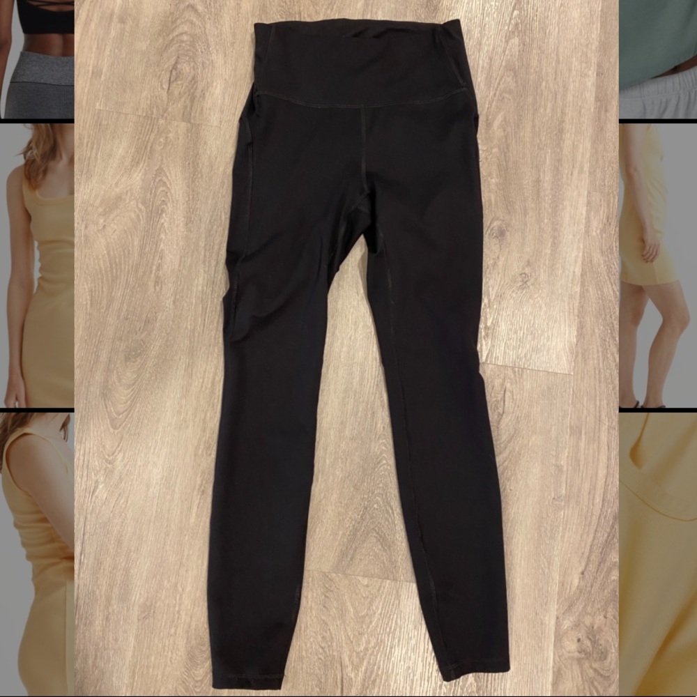 All in motion black athletic leggings